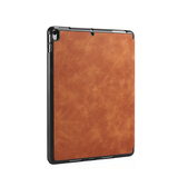 iPad Air 3 | iPad Air 3 10.5" (2019) - DG.MING™ Trifold Læder Cover m. Stander - Brun - DELUXECOVERS.DK