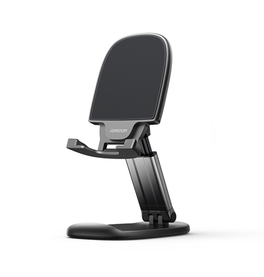 Mobil Stander | JOYROOM™ Justerbar Stander til Mobil & Tablet - Sort - DELUXECOVERS.DK