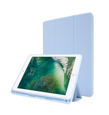 iPad Air 2 | iPad Air 2 9.7" (2014) - SoftHue™ Silikone Tri-Fold Cover - Babyblå - DELUXECOVERS.DK