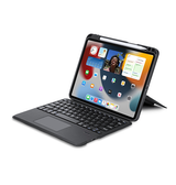 iPad Air 6 11" 2024 | iPad Air 11" (2024/2025) - DUX DUCIS™ Cover M. Magnetisk Trådløs Tastatur - Sort - DELUXECOVERS.DK