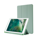 iPad Air 3 | iPad Air 3 10.5" (2019) - SoftHue™ Silikone Tri-Fold Cover - Lysegrøn - DELUXECOVERS.DK