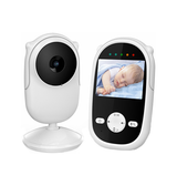 Gadgets | Digital Babyalarm m. Kamera 2.4" LCD skærm - Hvid - DELUXECOVERS.DK