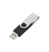 USB Nøgle | Twister | USB 3.0 Nøgle (128GB) - Sølv/Sort - DELUXECOVERS.DK