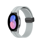 Samsung Galaxy Watch 6 Classic | Samsung Galaxy Watch 6 Classic (43/47mm) - DeLX Straight-Line Silikone Rem - Grå - DELUXECOVERS.DK