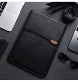 Macbook Sleeve | MacBook Pro 14" - NILLKIN® Versatile Læder Sleeve - Sort - DELUXECOVERS.DK