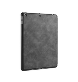 iPad 7/8/9 | iPad 10.2" 7/8/9 (2019/2020/2021) - DG.MING™ Trifold Læder Cover m. Stander - Grå - DELUXECOVERS.DK