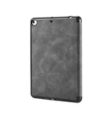 iPad Mini 4/5 | iPad Mini 4/5 - DG.MING™ Trifold Læder Cover m. Stander - Grå - DELUXECOVERS.DK