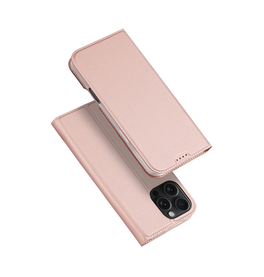 iPhone 16 Pro | iPhone 16 Pro - DUX DUCIS™ Pro Series Flipcover Etui - Rose - DELUXECOVERS.DK