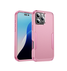 iPhone 16 Pro | iPhone 16 Pro - REALIKE™ Pro Stødsikkert Håndværker Cover - Pink - DELUXECOVERS.DK