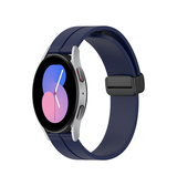 Samsung Galaxy Watch 6 Classic | Samsung Galaxy Watch 6 Classic (43/47mm) - DeLX Straight-Line Silikone Rem - Navy - DELUXECOVERS.DK