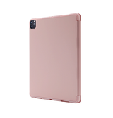 iPad Pro 11 (2020) | iPad Pro 11" (2020) - SoftHue™ Silikone Tri-Fold Cover - Pink - DELUXECOVERS.DK