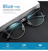 Bluelight briller | DeLX™ LumenShield Anti Blue Light Brille - Sort - DELUXECOVERS.DK