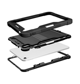 iPad Air 6 11" 2024 | iPad Air 11" (2024/2025) - ToughCase™ 360° Håndværker Cover - Sort - DELUXECOVERS.DK