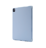 iPad Pro 11 (2020) | iPad Pro 11" (2020) - SoftHue™ Silikone Tri-Fold Cover - Babyblå - DELUXECOVERS.DK