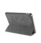 iPad 7/8/9 | iPad 10.2" 7/8/9 (2019/2020/2021) - DG.MING™ Trifold Læder Cover m. Stander - Grå - DELUXECOVERS.DK