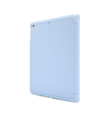 iPad Air 2 | iPad Air 2 9.7" (2014) - SoftHue™ Silikone Tri-Fold Cover - Babyblå - DELUXECOVERS.DK