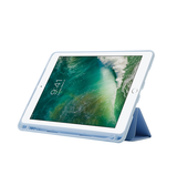 iPad Air 3 | iPad Air 3 10.5" (2019) - SoftHue™ Silikone Tri-Fold Cover - Babyblå - DELUXECOVERS.DK