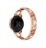 Samsung Galaxy Watch 6 | Samsung Galaxy Watch 6 (40/44mm) -  Diamant Rustfrit Stål Dame Urrem - Roseguld - DELUXECOVERS.DK