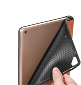 iPad 5 | iPad 5 - 9.7" - DG.MING™ Trifold Læder Cover m. Stander - Brun - DELUXECOVERS.DK