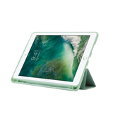 iPad Air 3 | iPad Air 3 10.5" (2019) - SoftHue™ Silikone Tri-Fold Cover - Lysegrøn - DELUXECOVERS.DK