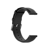 Samsung Galaxy Watch 6 Classic | Samsung Galaxy Watch 6 Classic (43/47mm) - ADENA™ Round Tail Læder Urrem - Sort - DELUXECOVERS.DK