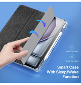 iPad Pro 12,9 (2018) | iPad Pro 12,9" (2018) - DUX DUCIS® Unid Hybrid Trifold Cover - Sort - DELUXECOVERS.DK