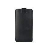 Huawei Mate 30 Lite | Huawei Mate 30 Lite - Verona Læder Sleeve M. Lukning - Black Onyx - DELUXECOVERS.DK