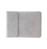 Macbook Sleeve | MacBook Pro 14" - L'Empiri™ Smooth Læder Sleeve - Grå - DELUXECOVERS.DK