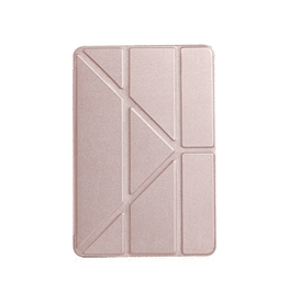 iPad Mini 4/5 | iPad Mini 4/5 - Orgami Trifold Læder Cover M. Stander - Rose - DELUXECOVERS.DK