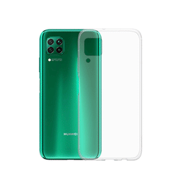 Huawei P40 Lite | Huawei P40 Lite - Ultra-Slim Silikone Cover - Gennemsigtig - DELUXECOVERS.DK