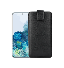 Huawei Mate 10 Pro | Huawei Mate 10 Pro - Verona Læder Sleeve M. Lukning - Black Onyx - DELUXECOVERS.DK