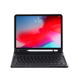 iPad Pro 11 (2020) | iPad Pro 11" (2020) - TIMBRE™ Cover M. Trådløs Tastatur - Engelsk Layout - Sort - DELUXECOVERS.DK