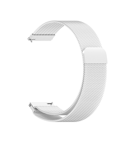 Samsung Galaxy Watch 3 (22mm) | Samsung Galaxy Watch 3 (45mm) - L'Empiri™ Milanese Loop / Rem - Sølv - DELUXECOVERS.DK