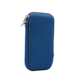 Huawei P Smart (2019) | Huawei P Smart (2019) - Simple Nylon Sleeve Etui M. Lynlås - Navy / Blå - DELUXECOVERS.DK