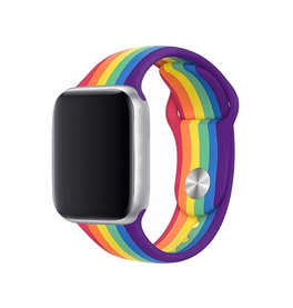 Apple Watch 38mm | Apple Watch (38/40/SE/41/42mm) - LGBT Silikone Rem - Pride - DELUXECOVERS.DK