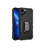 iPhone 14 Pro | iPhone 14 Pro - PRO™ Armor Cover m. Ring Holder - Sort - DELUXECOVERS.DK