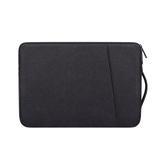 Macbook Sleeve | MacBook Pro 14" - DELUXE™ Himalaya Stof Sleeve - Sort - DELUXECOVERS.DK